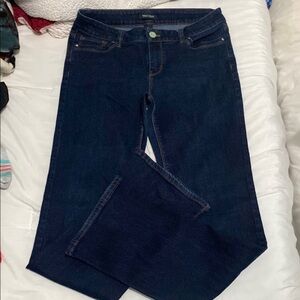White House Black Market Blue Boot Cut Jeans